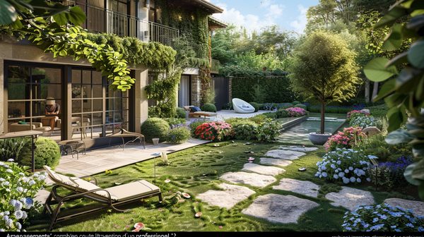 Aménagement paysager : combien coûte l'intervention d'un professionnel ?