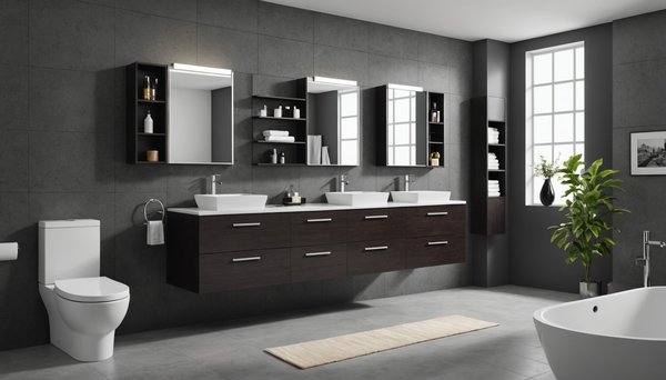 Top 10 idées de meubles modernes pour la salle de bain fonctionnelle