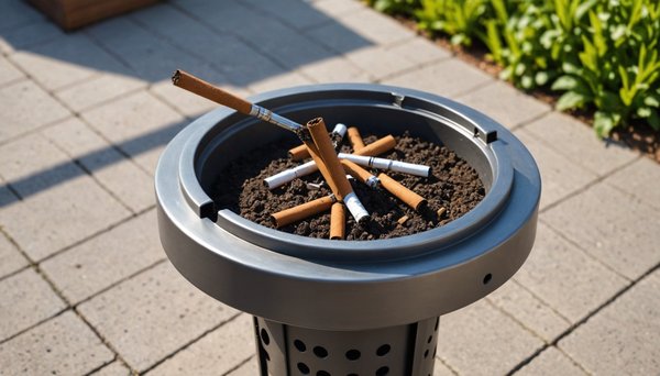 Cendrier extérieur : choix durable et design pour votre extérieur